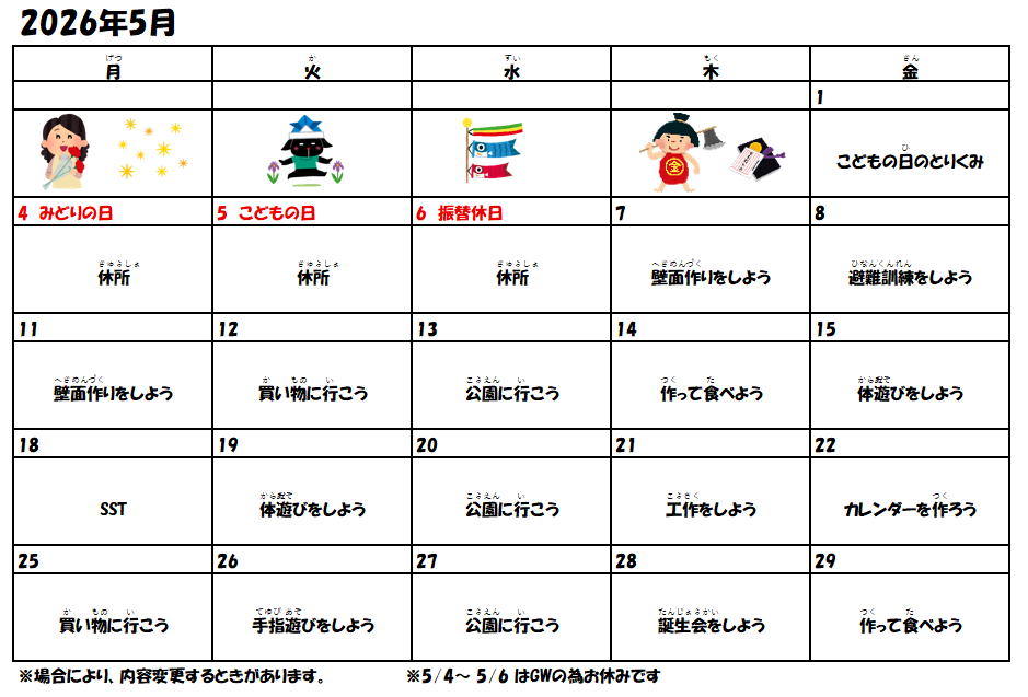 2026.5予定